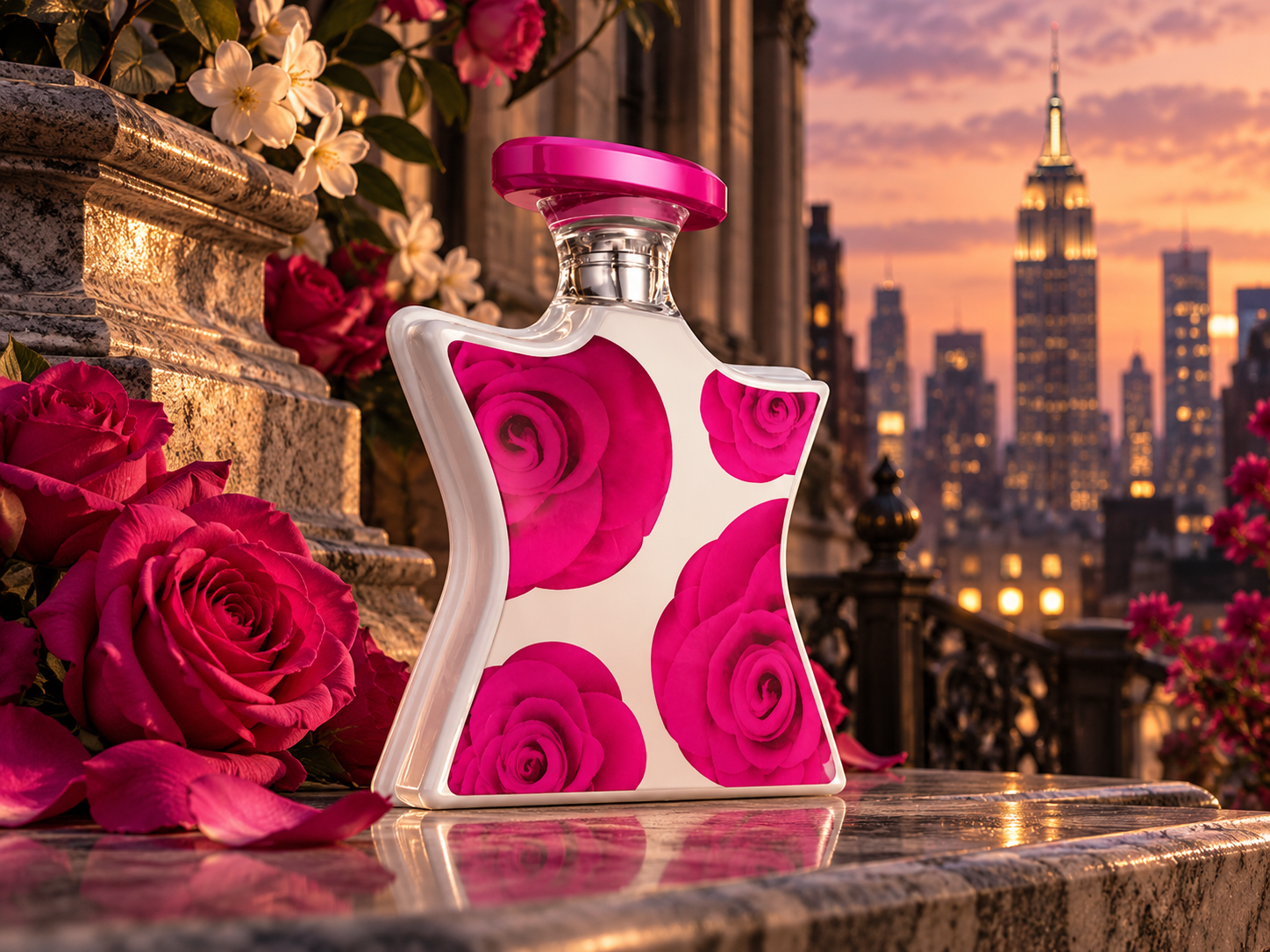 Generated editorial still life used for Bond No. 9 reviews