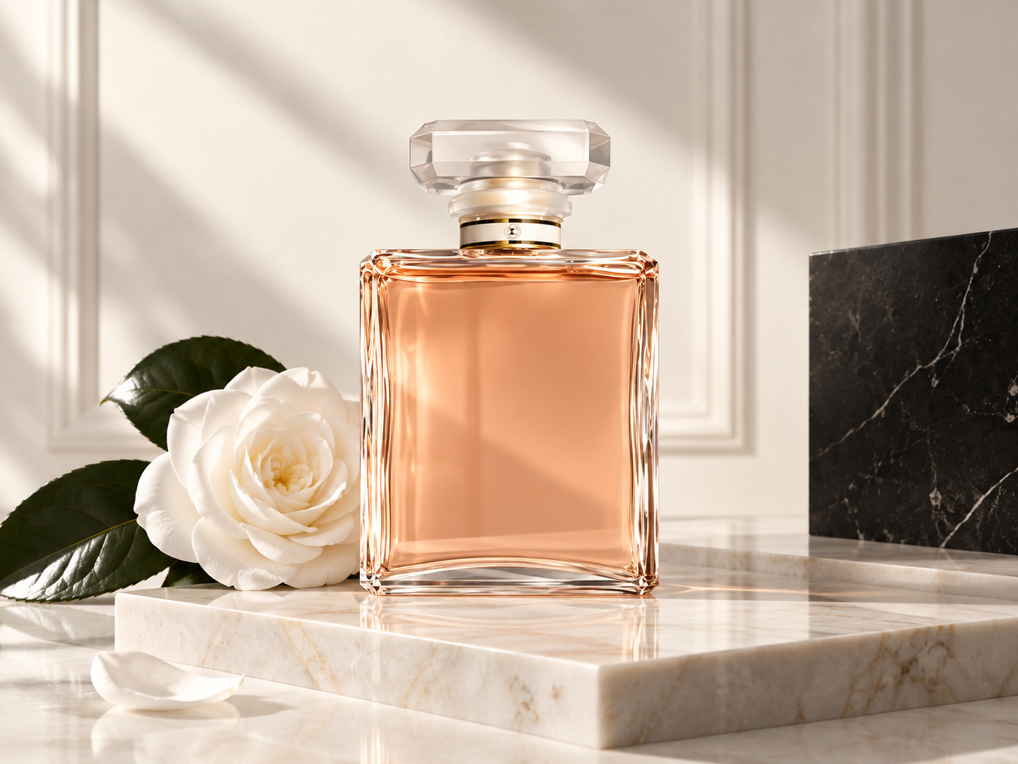 Generated editorial still life used for Chanel reviews